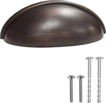Ilyapa Oil Rubbed Kitchen Pack Of 10, Bronze- Bin Pull. Fixed Price $34.23.