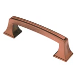 Amerock Mulholland Brushed Copper 3"CC Furniture Cabinet Handle Pull BP53030BC. Fixed Price $6.89.