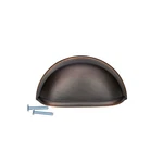 Amerock BP53010ORB 3" Oil-rubbed Bronze Cup Dresser Cabinet Drawer Handle Pull. Fixed Price $110.66.