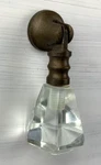 Antique Brass Drawer Pulls Handles Teardrop Glass Kitchen Cabinet Knobs Vintage. Fixed Price $10.98.