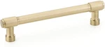Emtek 86688US4 Jasper Cabinet Pull, 5" C-c, Satin Brass. Fixed Price $22.40.