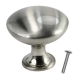 25 Pack Rok Hardware Solid Heavy Brushed Nickel Knob Kitchen Cabinet Drawer Door. Fixed Price $64.40.