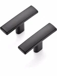 Ravinte 60 Pack 1-3/4 Inch Curved Cabinet Pulls Matte Black 1.75 Length. Fixed Price $29.99.