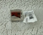 Emtek 86295US14 American Designer 1-1/4 Inch Square Cabinet Knob Satin Brass. Fixed Price $13.99.