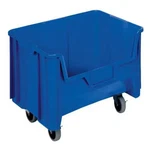 Quantum Storage Systems QGH705MOBBL Mobile Bin, Polyethylene, Blue, 12. Fixed Price $56.45.