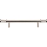 Burnham 5 1/16" Center To Cabinet Bar Pull Polished Nickel - Hardware. Fixed Price $16.16.
