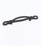Hickory Hardware French Twist 3" Ctr Cabinet Arch Pull Black Iron P3451-BI New. Fixed Price $5.98.