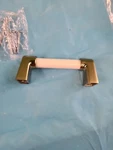 Brainerd -P37424W-CZI Champagne Bronze- Ivory 3" Cabinet-pull-lot Of 22. Fixed Price $79.99.