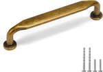 Pack Top Antique Brass Kitchen Cabinet Pulls 3 INCH(76MM) Hole Center Solid Ag. Fixed Price $31.99.