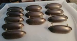 *12 Pack* Cosmas Oil Rubbed Bronze Cabinet Cup Pulls 4.5" Full,hole To 3". Fixed Price $29.99.