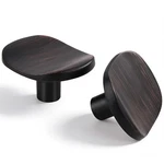 Vicycmc Oil Rubbed Bronze Zinc Alloy Solid Cabinet Knobs 6 Pack Square Drawer Ha. Fixed Price $57.50.