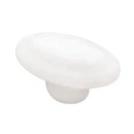(5 Pack) 1-1/4 Inch Oval Ceramic Knob White. Fixed Price $9.33.