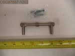 QTY=5: Sumner Street Home Hardware P-7577-T Satin Nickel Drawer Pull 84627402024. Fixed Price $25.46.