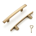 Ravinte 45 Pack Solid Inch Hole Center Cruved Bar Cabinet Handles 5-3/16. Fixed Price $142.33.
