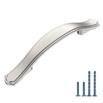 Aootoch 30 Pack Brushed Satin Nickel Kitchen Cabinet Handles Pulls .... Fixed Price $86.94.