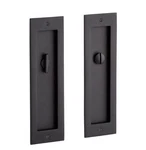 Signature Hardware Elongated Pop-out Brass Pocket Privacy Door Pull- Matte Black. Fixed Price $100.00.