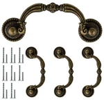Kyuionty 4 Pack Bail Pull Handles, 2.75 Hole Inch, Antique Bronze. Fixed Price $16.63.