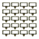Weichuan 20-PACK Zinc Alloy Antique Bronze 1.1"X 2.2" Outside Frame,. Fixed Price $24.99.