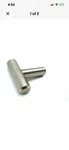 (9) Richelieu 40MM Furniture Cabinet Bar Handle Pull Stainless Steel BP30540195. Fixed Price $15.00.