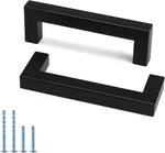 Goldenwarm 20 Pack 5IN Brushed Nickel Modern Square Cabinet Pulls. Fixed Price $22.96.