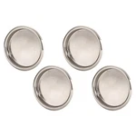 NUK3Y Easy Snap Closet Door Finger Pull, 2-1/8"", 4-PACK Satin Nickel. Fixed Price $13.99.
