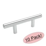 *10 Pack* Cosmas Cabinet Hardware Polished Chrome Handles Bar Pulls #305-2.5CH. Fixed Price $17.05.