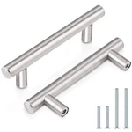 Probrico 50 Pack 3" Hole Euro Bar Kitchen Cabinet Pulls Satin Nickel Inch Ha. Fixed Price $82.51.