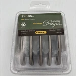 Stanley Home Design S824-441 SPV8016 Arch Pulls Satin Nickel (10 Pack). Fixed Price $14.99.