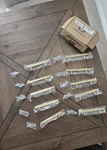 Goldenwarm Pack Cabinet Handles 4"(102MM) Brushed Brass Pulls. Fixed Price $15.99.