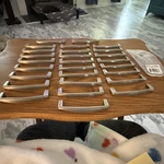 Knob Hill Rope Edge Satin Nickel Drawer Pulls - Lot Of 28!!. Fixed Price $39.49.