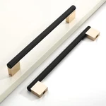 Coinkoly 6-PCS 7.5IN Black Gold Knurled Cabinet Pulls Kitchen Handles Drawer. Fixed Price $62.51.