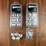 Lot Of Liberty 10 Value Pack 1/4" (32MM) Top Ring Round Knob Antique Iron. Fixed Price $19.99.