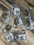 (8) Lion Head Drawer Pulls Knobs Vintage Brass Belwith Intl Made Usa New. Fixed Price $30.00.