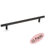 *10 Pack* Cosmas Cabinet Hardware Oil Rubbed Bronze Euro Bar Pull #305-192ORB. Fixed Price $34.54.