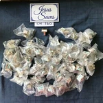 31 - Laurey Cabinet Pull 38428 Satin Nickle Diva #160. Fixed Price $38.00.