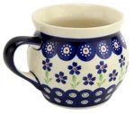 Polish Pottery 16 Oz Bubble Coffee Mug By Zaklady Boleslawiec - Stoneware. Fixed Price $33.50.