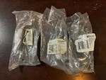 Cabinet Pulls Polished Chrome 3"CC W/ White Ceramic Lot X3PCS Amerock 263WCH. Fixed Price $8.99.