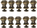 Dophee 10PCS Single Hole Mini Drawer 10X11MM/0.39"X0.43", Antique Bronze. Fixed Price $9.66.