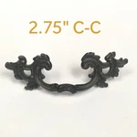 2.75" C-c Early 20TH Century French Provincial Keeler Brass Drawer Pull K-644. Fixed Price $17.50.
