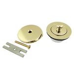 Kingston Brass Bathtub Drain DLT5301A2 Polished Zinc Alloy Universal Fit. Fixed Price $21.99.