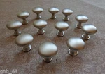 Set Of 12 New Liberty Brushed Nickel Cabinet Door Drawer Knobs Pulls. Fixed Price $18.00.