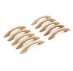 10PCS Unfinished Wood Pulls Handles Kitchen Cabinets Furniture Dresser Wardrobe. Fixed Price $17.42.