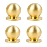 Rzdeal 4PCS 1" X1-1/16(25MMX27MM) Diameter Round Solid Brass Pulls Antique Ca.... Fixed Price $26.49.