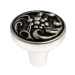 Pack Of 10 P3094-SAS Satin Antique Silver 3/8" Cabinet Knobs Hickory Altair. Fixed Price $39.25.