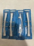 4 Vintage White & Gold Heirloom Amerock Cabinet Drawer Handle Pull 102 C1?. Fixed Price $18.00.
