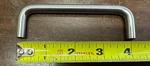 Qty 10 Epco Stainless Steel Cabinet Pulls / Drawer Handles 4" Hole Center. Fixed Price $18.00.