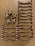 Lot Of Edgar Berebi Swaroski Crystal 16X Door Pulls And 5X Center Knobs. Fixed Price $2299.00.
