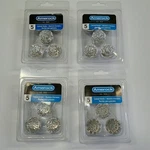 Amerock Clear Satin Nickel Round Cabinet Knob 1-1/4 In. Dia. Pkg Of 5. Fixed Price $37.99.