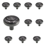 10 Pack Belwith Hickory Eclipse P209-CLX Chromolux 1/4" Cabinet Knob Pulls. Fixed Price $12.92.