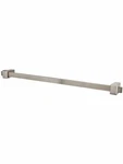 Atlas Homewares BUTB18-BRN * 18" Buckle-up Towel Bar In Brushed Nickel. Fixed Price $128.00.